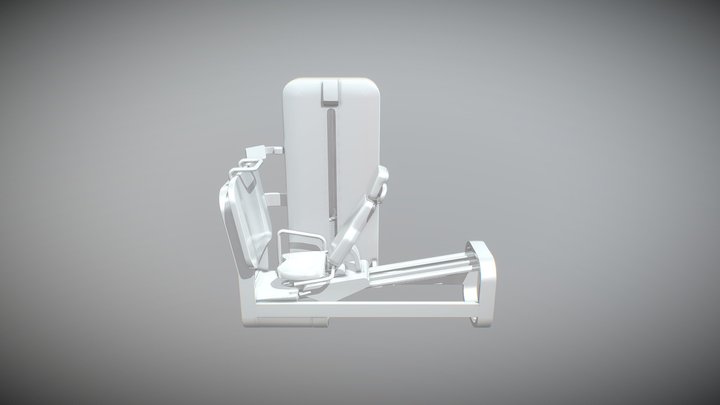 Legpress 3D Model