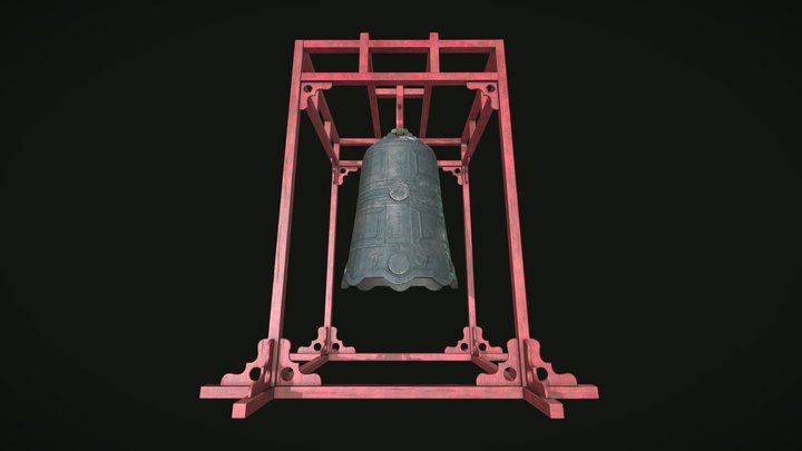 Bronze Bell 3D Model