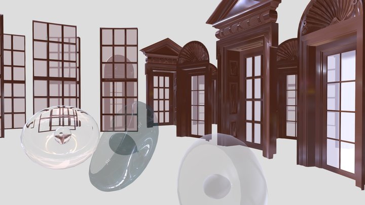 Glass Test 3D Model