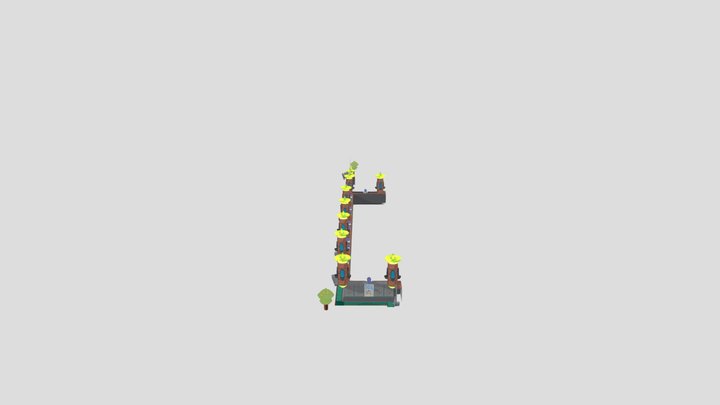 Muralla-Modulos 3D Model