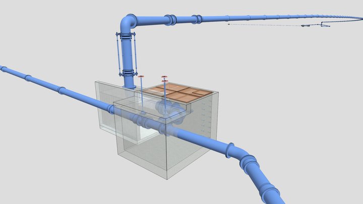 Debba - Acquedotto Viadotto 3D Model