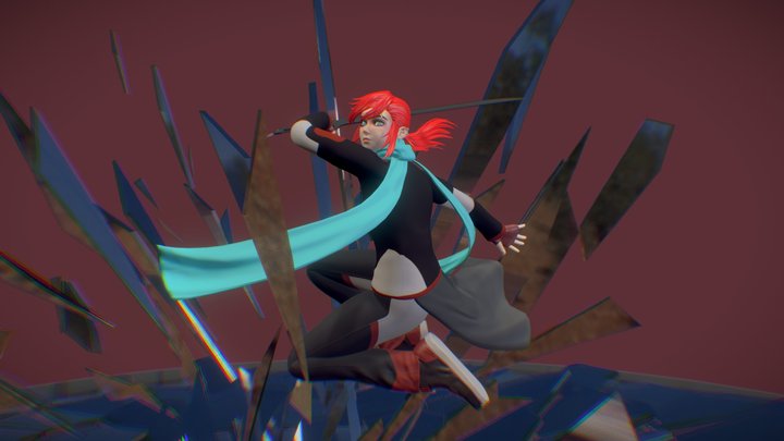 Tori Action Scene 3D Model
