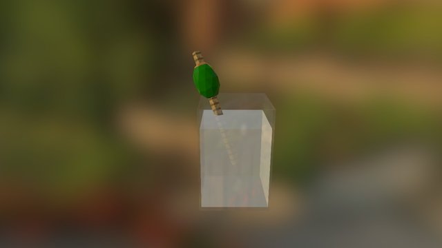 Voxel Drink 3D Model