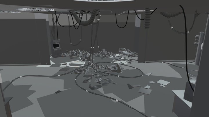 FNaF Security Breach boss fight office – Kostenloses 3D-Modell STL