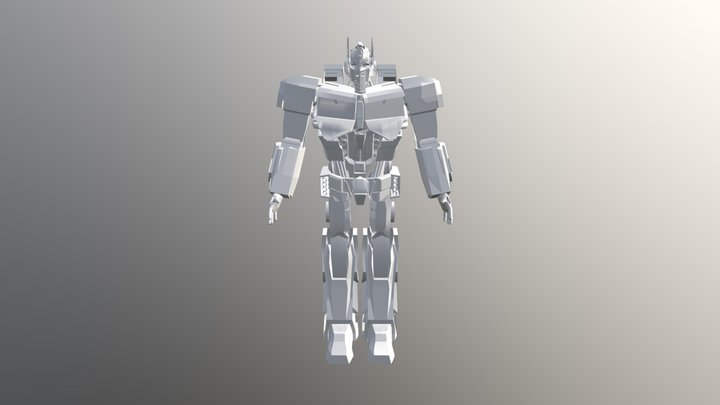 Optimus Prime For Sketchpadweek2 3D Model