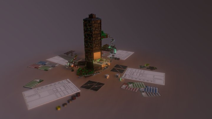 GROUP BOARD GAME PROJECT 3D Model