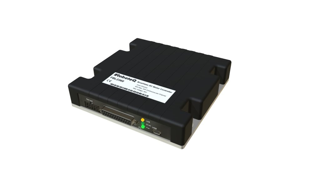 RoboteQ Brushless DC Motor Controller FBL2360 3D model by roboteq