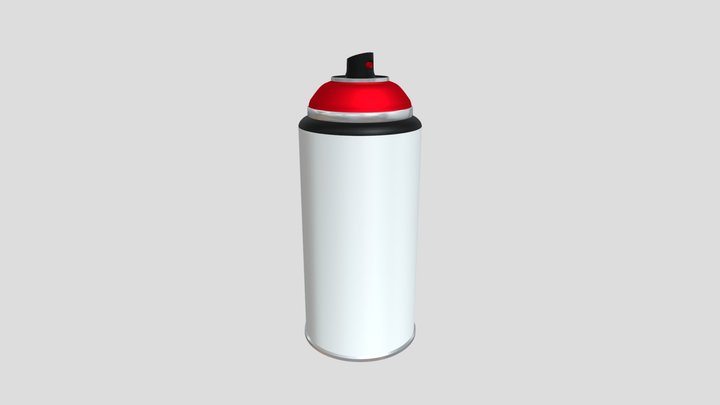 Spray can 3D Model