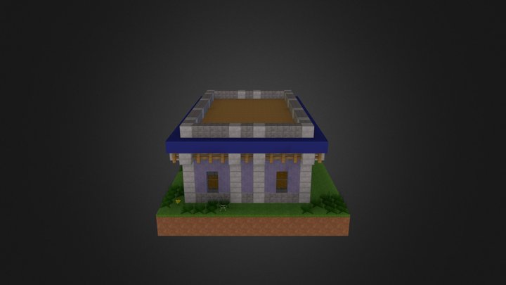 Pixelmon Town P2 - Store 3D Model