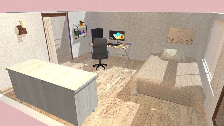 Cuarto 3D Model