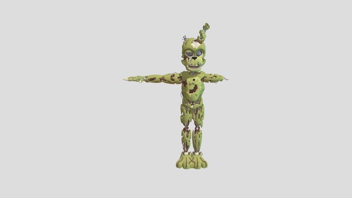 Scraptrap-afton-pizzeria-simulator 3D Model