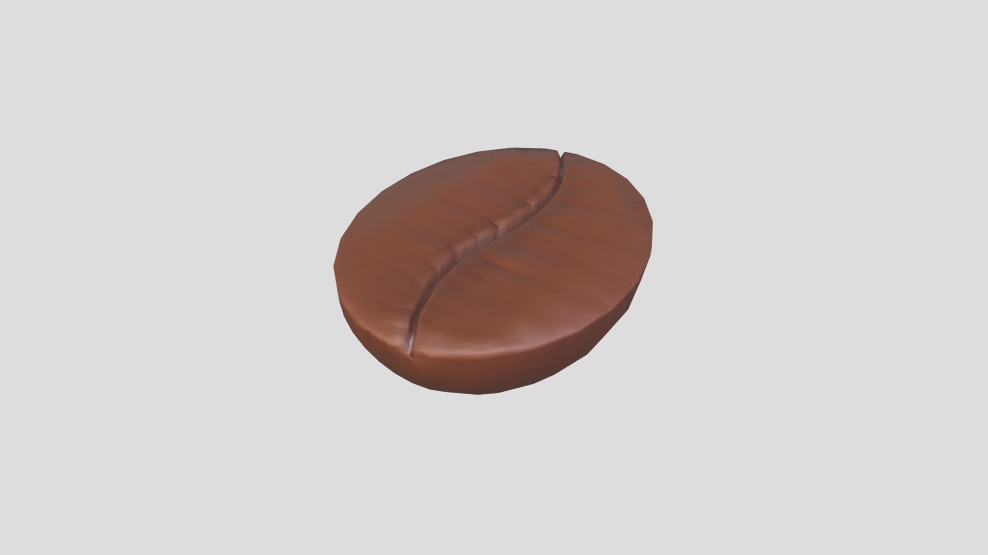 3D model Coffee Bean - This is a 3D model of the Coffee Bean. The 3D model is about bubble chart.