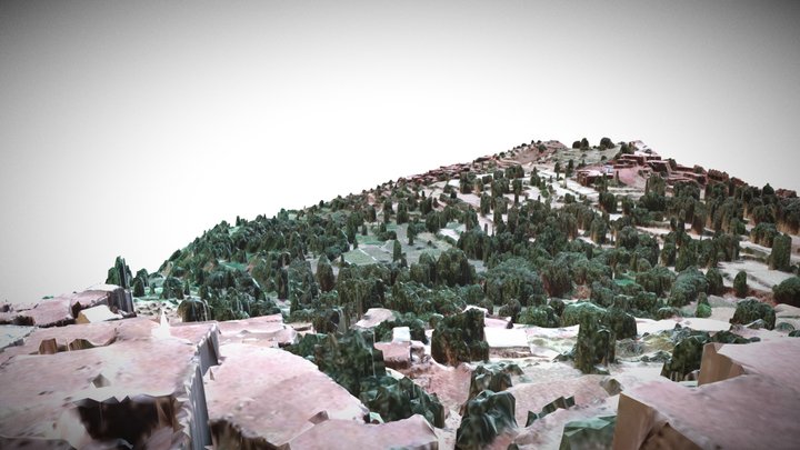 TIZI N'Oucheg/ Region de Marrakech, Maroc 3D Model