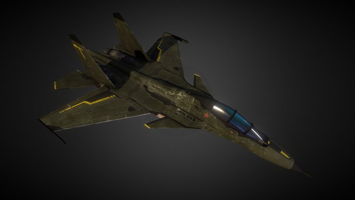 MetalStorm: Aces - Su-30MKI 3D Model