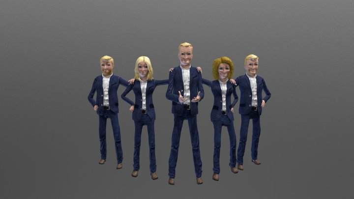 IS-IT Heroes 3D Model