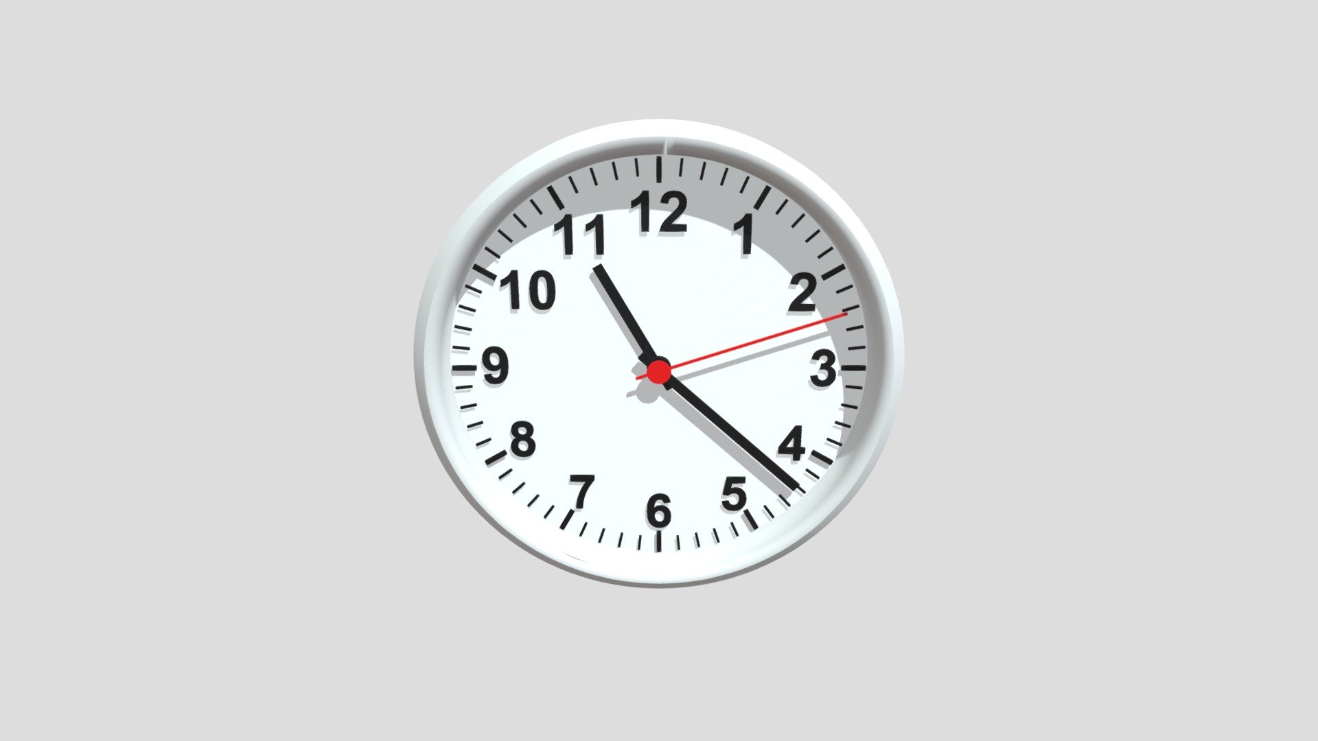 Wall Clock - Download Free 3D model by ubstudioz [db1a388] - Sketchfab
