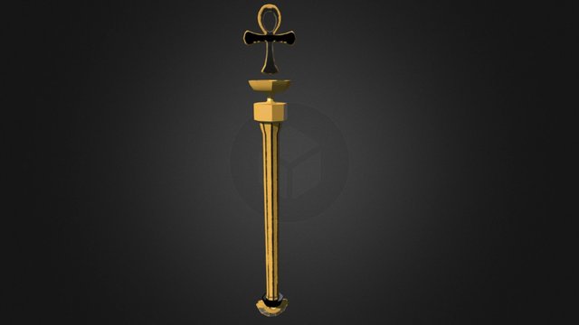 Isis Staff 3D Model