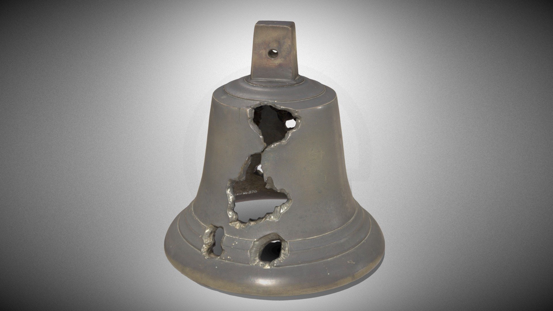 The bell from the cemetery chapel - Download Free 3D model by Virtual ...