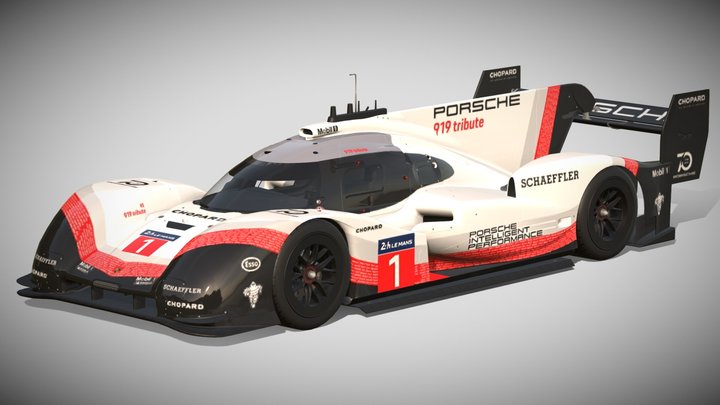 2018 Porsche 919 Hybrid Evo – Free 3D Model STL