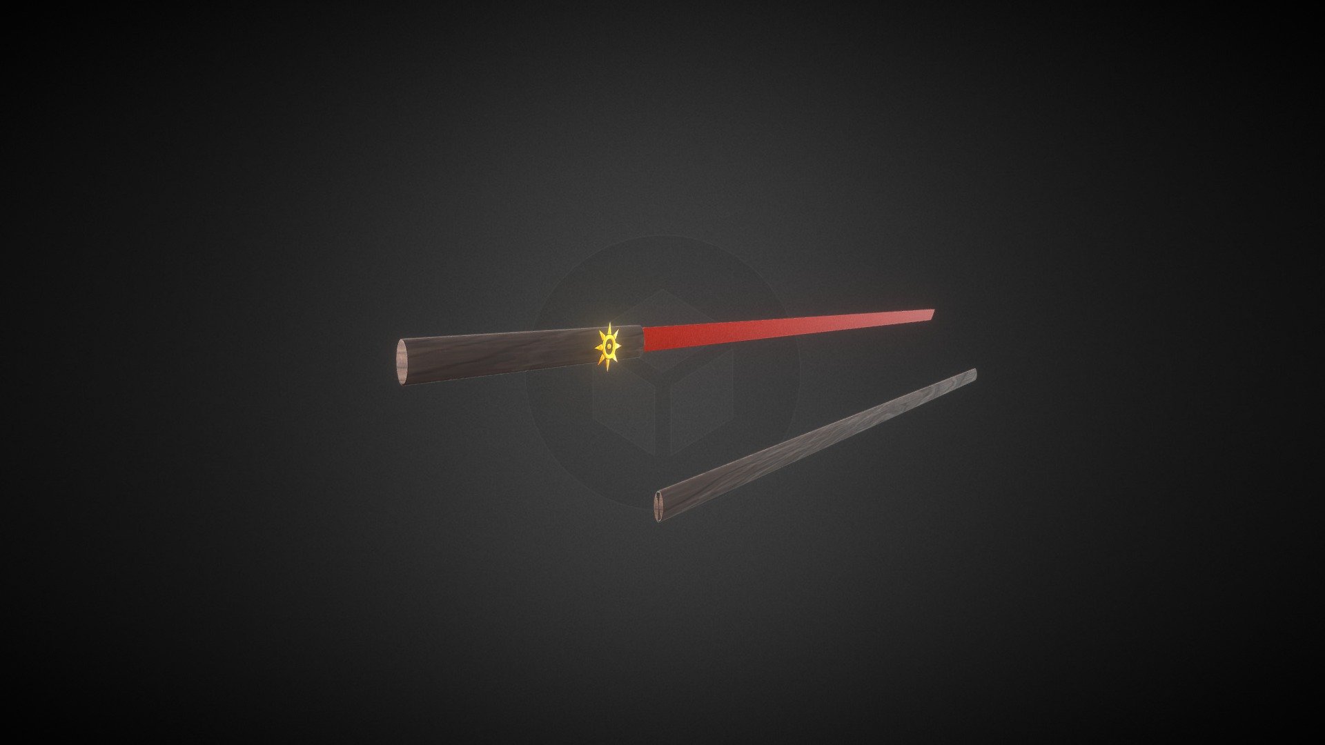 the is a walking stick sword Download Free 3D model by David Dillard (dyer13knight) [db1bd65