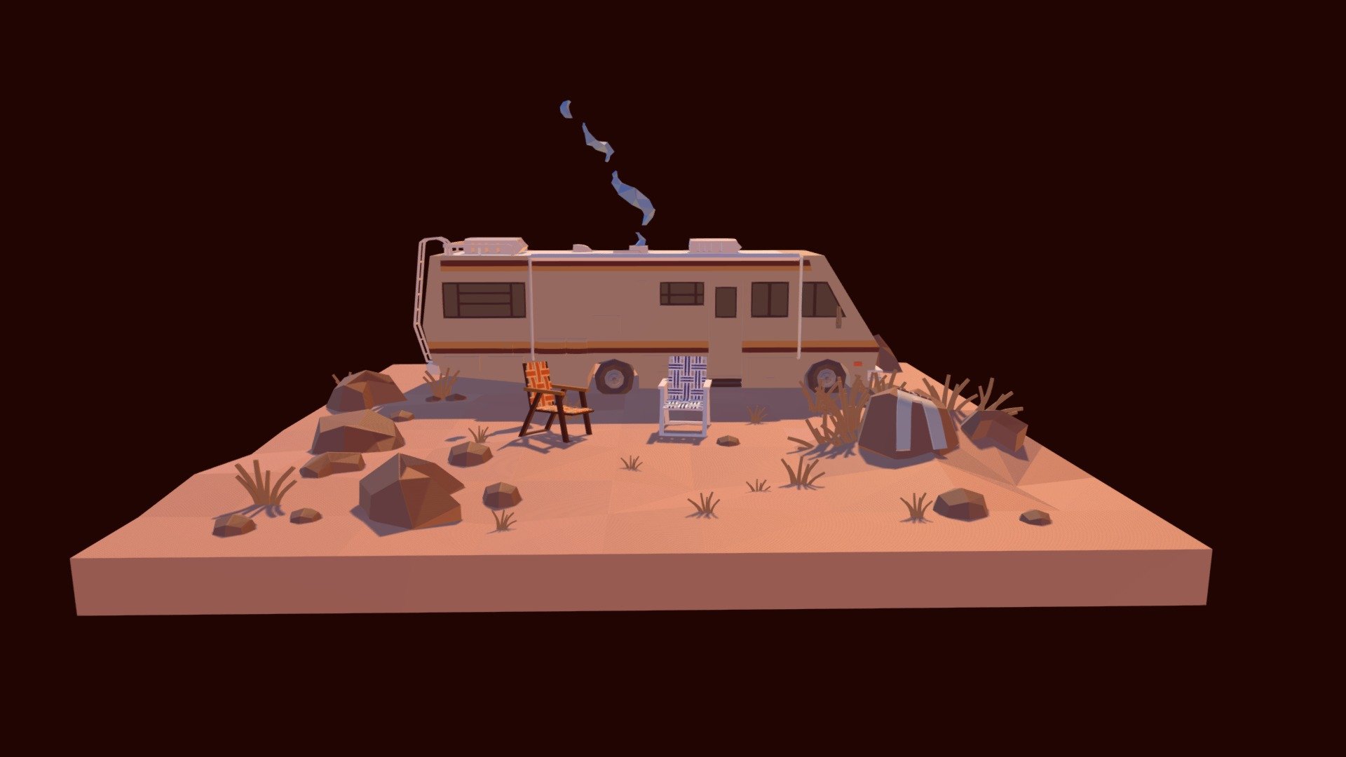 Breaking Bad RV 3D model by belowpoly [db1c32c] Sketchfab