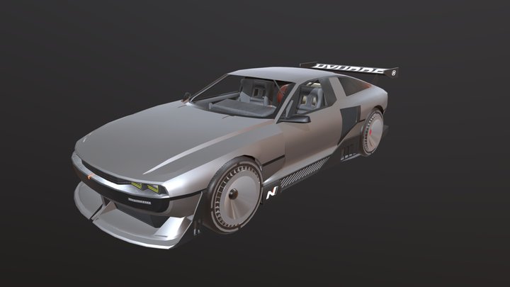 Hyundai Nvision 74 3D Model