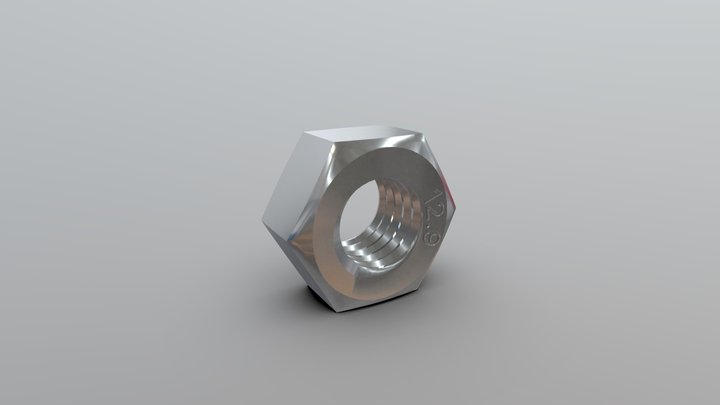 Nut - The Most Expensive 3D Nut, is now FREE 3D Model