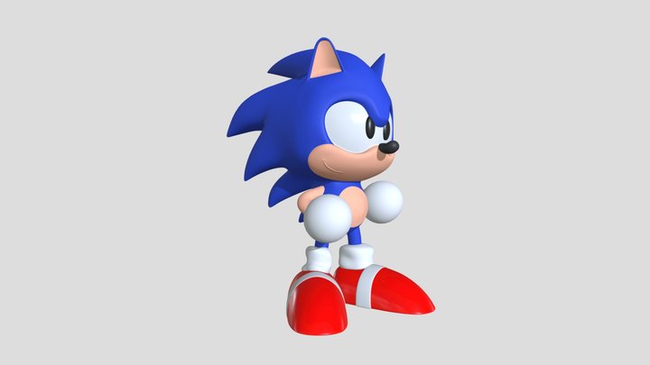 Sonic 3 Remake 3D Model