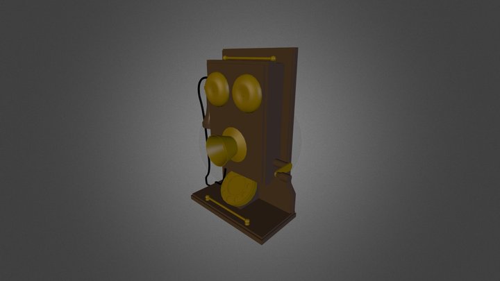 Old Phone 3D Model