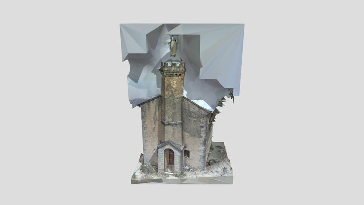 Notre Dame des Anges - Mormoiron - France 3D Model