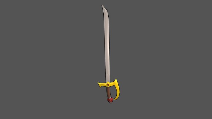 Elegant sword – Modello 3D gratuito STL