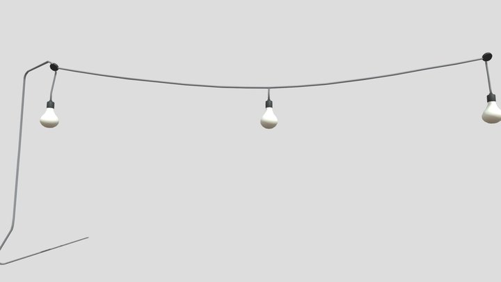 Avika Lighting Food Cart 500 3D Model
