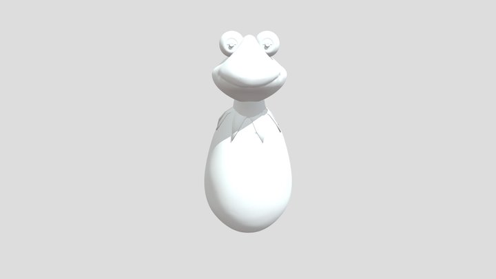 Modelagem Caco 3D Model