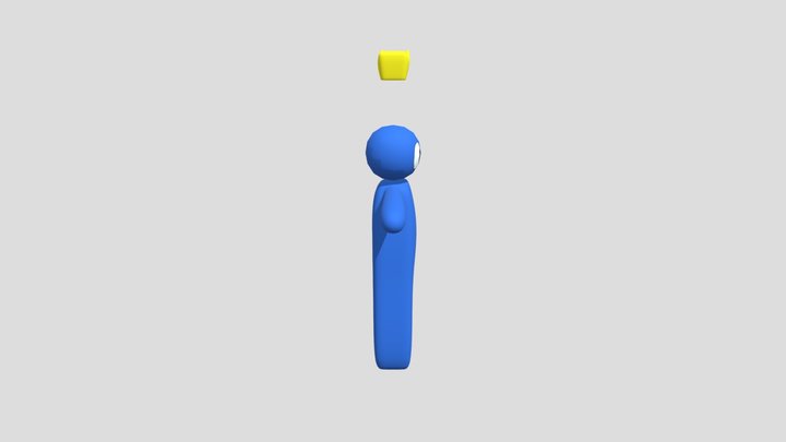 blue new 3D Model