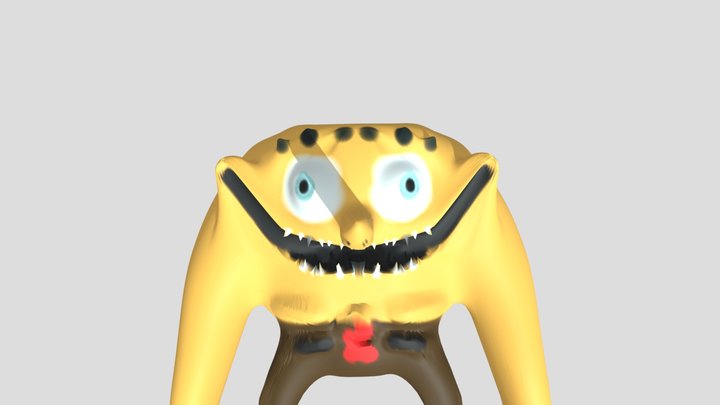 Goofy Ahh Spongebob 3D Model
