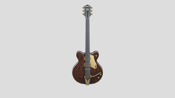 1963 Gretsch 6122 Country Gentleman – Modèle 3D gratuit STL