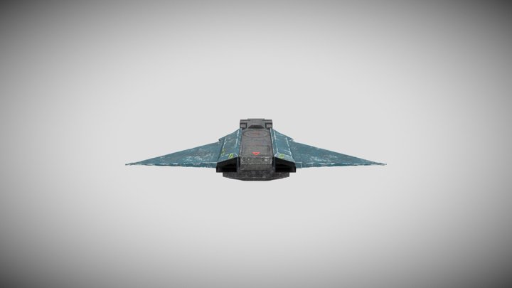 SpaceShip 3D Model