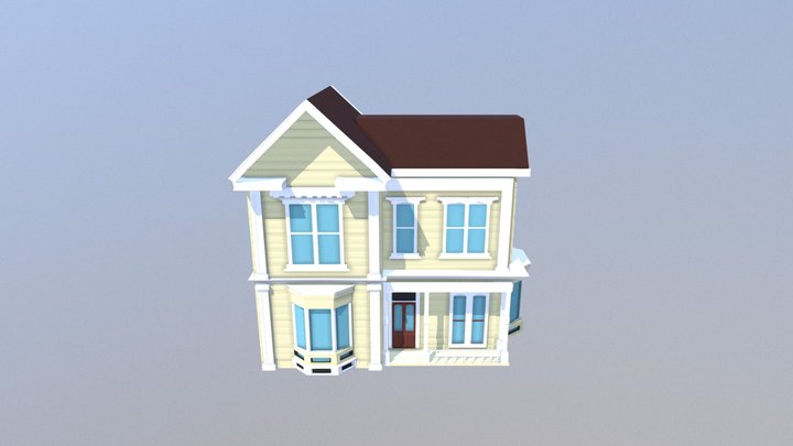Lake House 3D Model