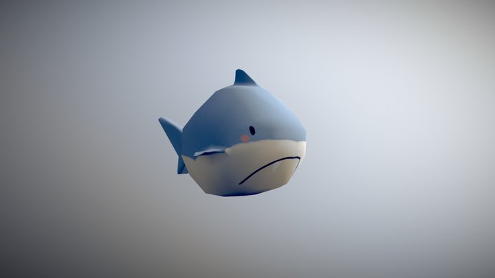 Little Shark 3D Model