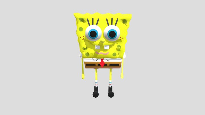 SpongeBob SquarePants Model (1999-2026) 3D Model