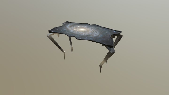 Alien Table 3D Model