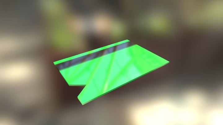Green Keycard 3D Model
