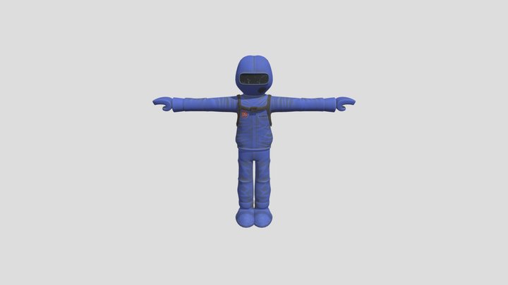 Project Playtime: Azmat Suit Blue 3D Model