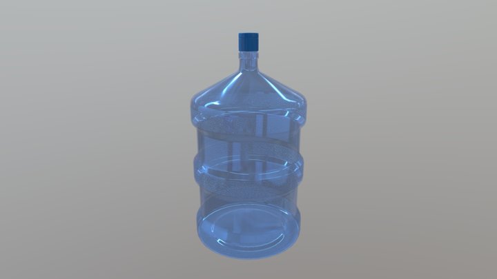 Water Bottle 3D Model