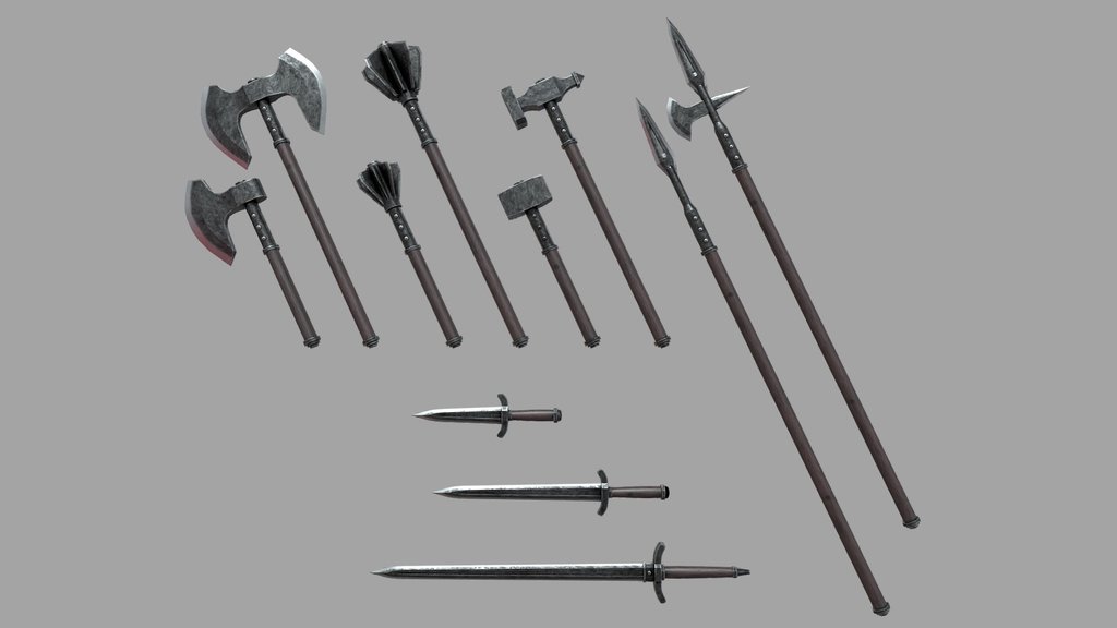Medieval Melee Weapons