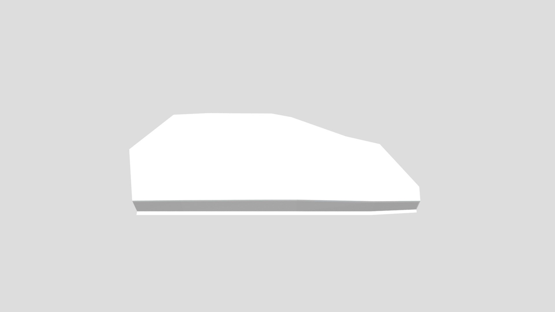 Floating Car Low Poly