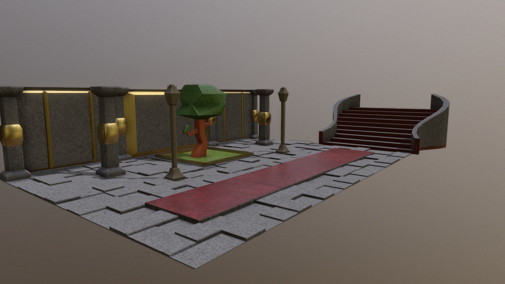 MODULAR ENVIROMENT ASSETS - 3D model by adrigowon [db25855] - Sketchfab