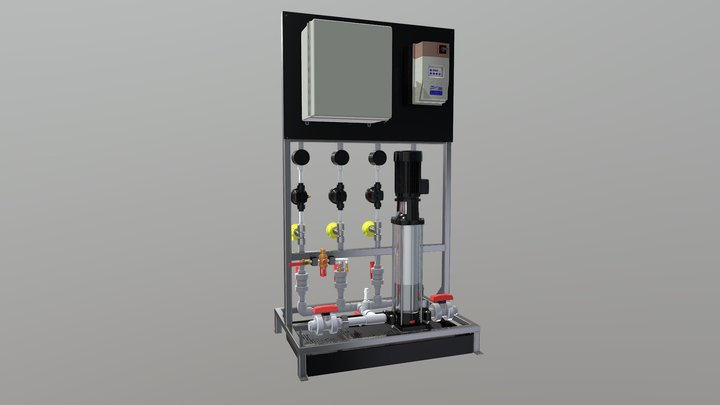Nalco Water - Purate Distribution System 3D Model