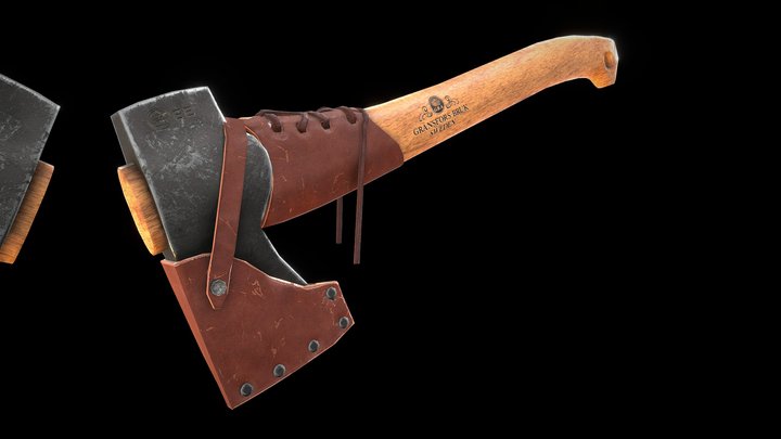 GRÄNSFORS BRUK: Small forest axe 3D Model
