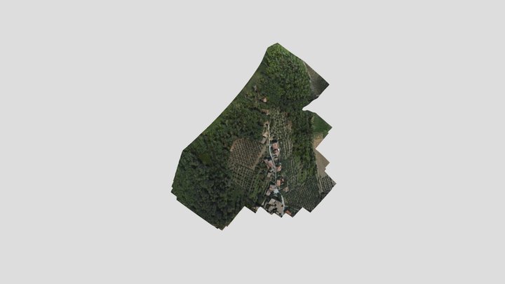 Gaiole in Chianti, Tuscany 3D Model